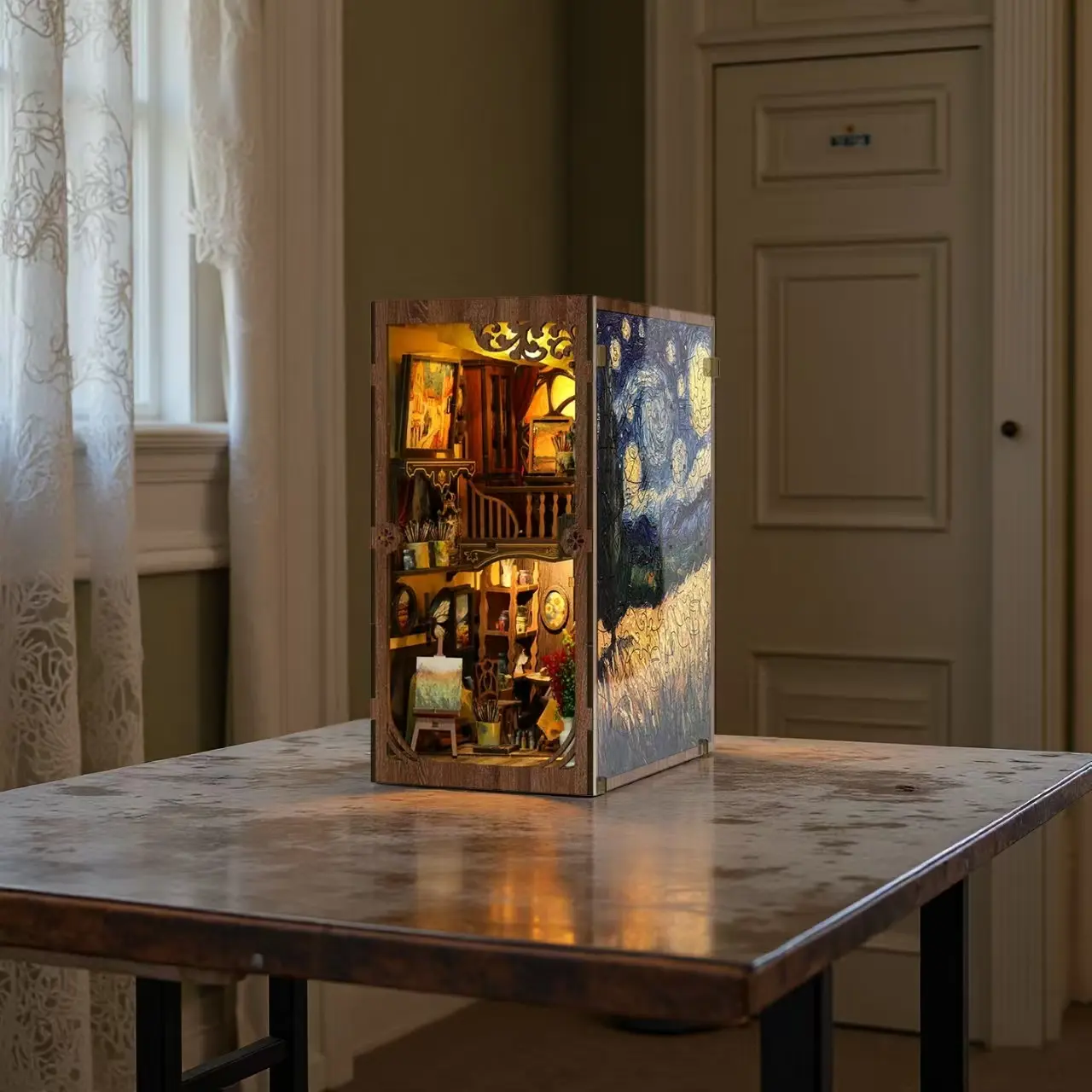 Whispers of Starlit Frames DIY Book Nook Kit