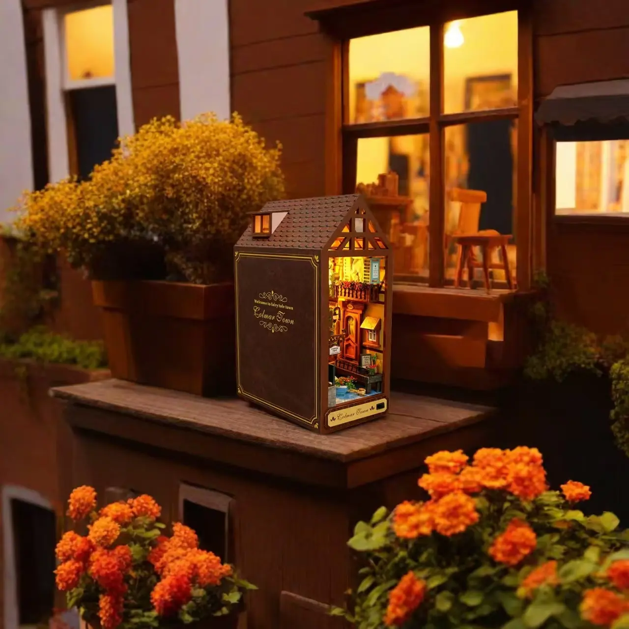 Colmar Town DIY Book Nook Kit