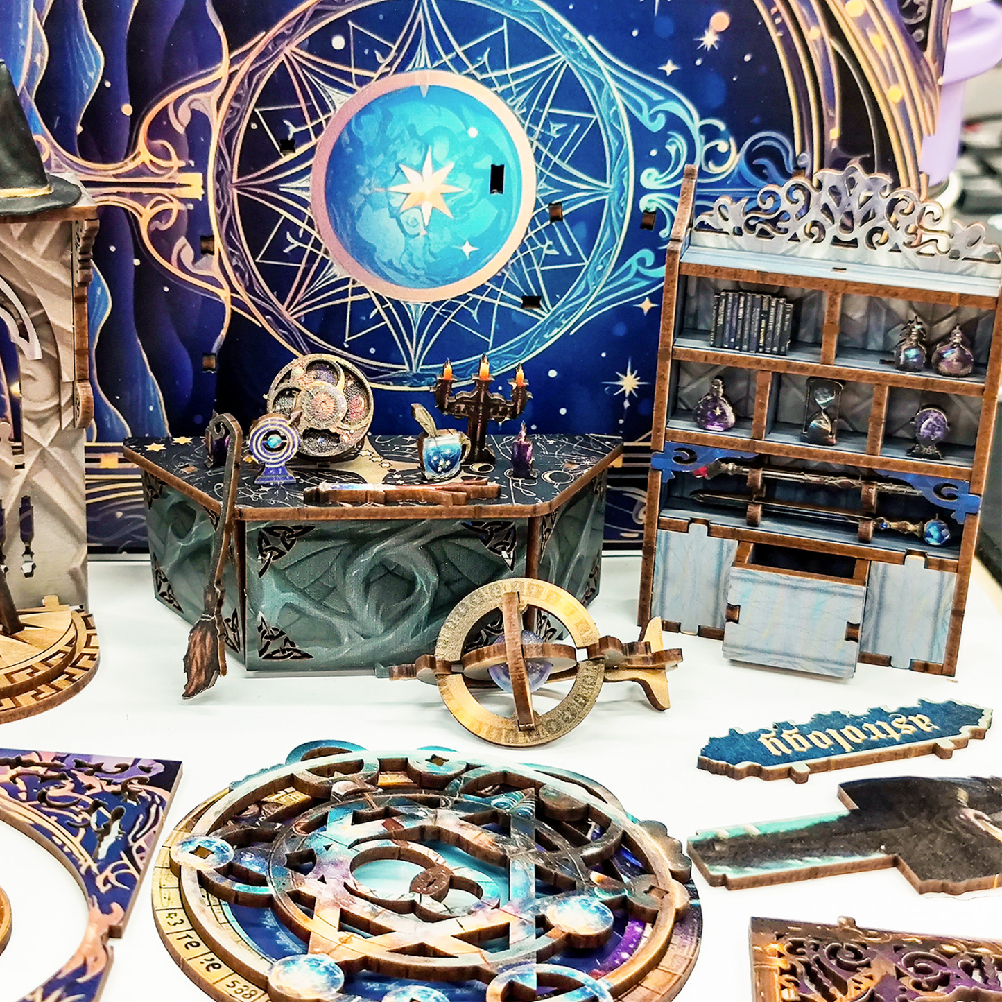 Star Map Secrets DIY Book Nook Kit(Dust cover included)-Book Nook World