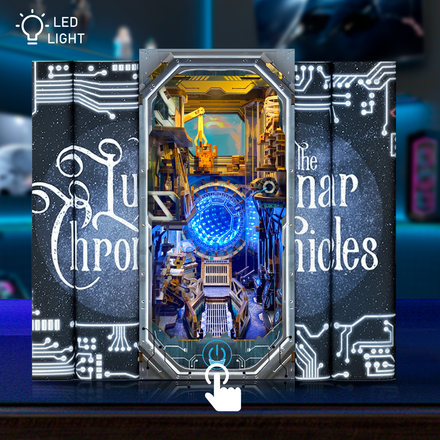 Planetary Era DIY Book Nook Kit-Book Nook World