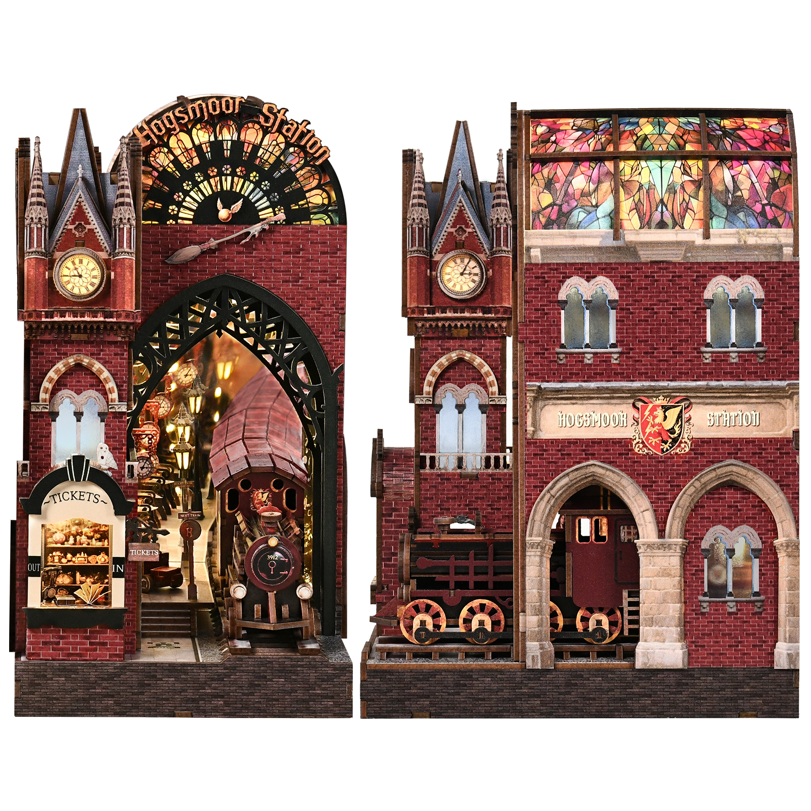 Hogsmoor Station DIY Book Nook Kit