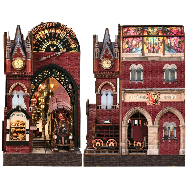 Hogsmoor Station DIY Book Nook Kit