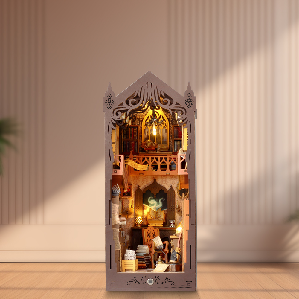 New Magic Library DIY Book Nook Kit-Book Nook World