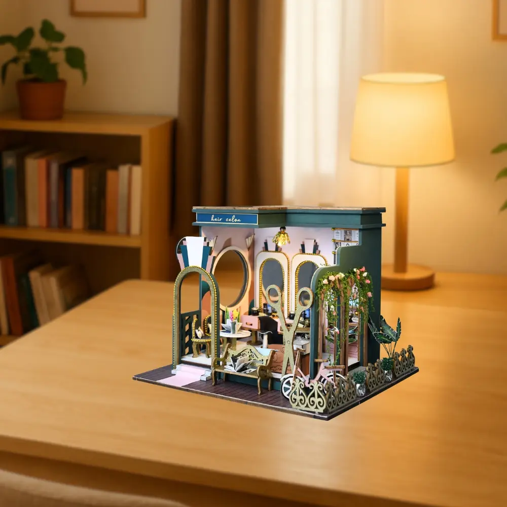 Hair Saloon DIY Miniature Kit