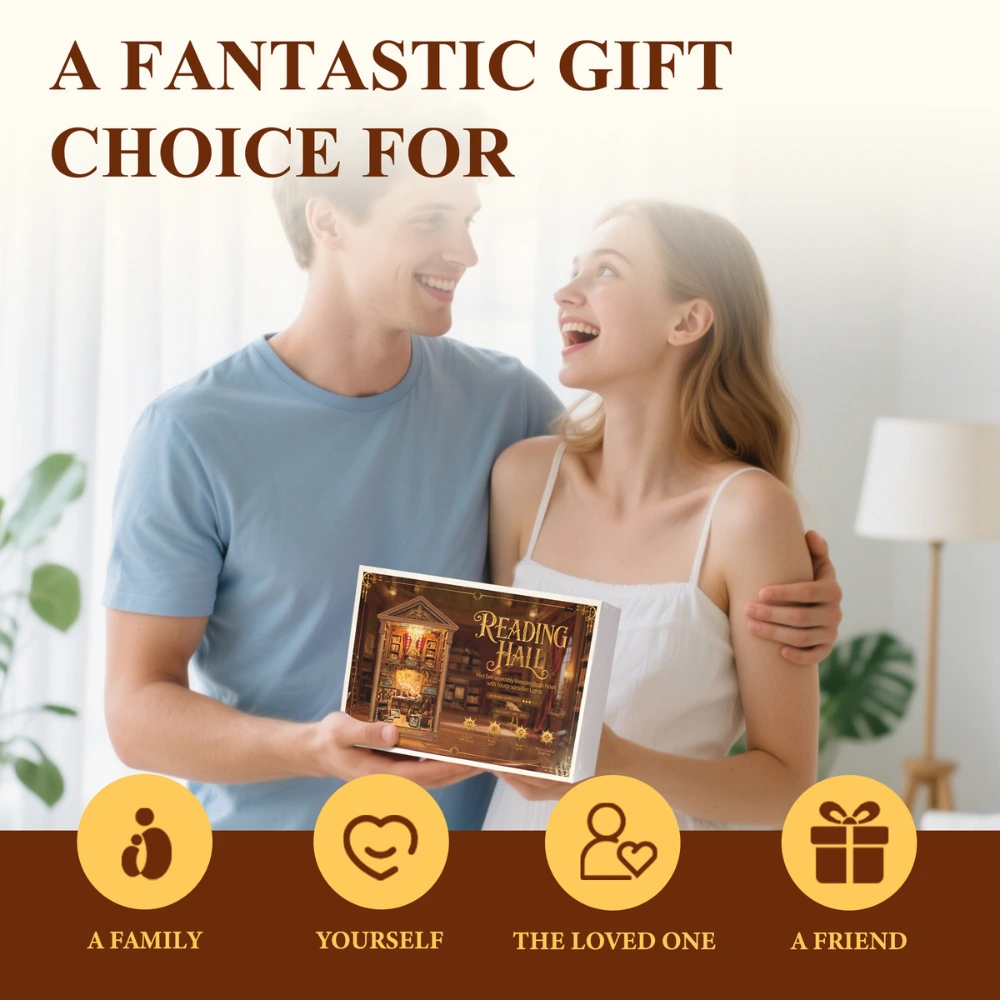 Reading Hall DIY Book Nook Kit