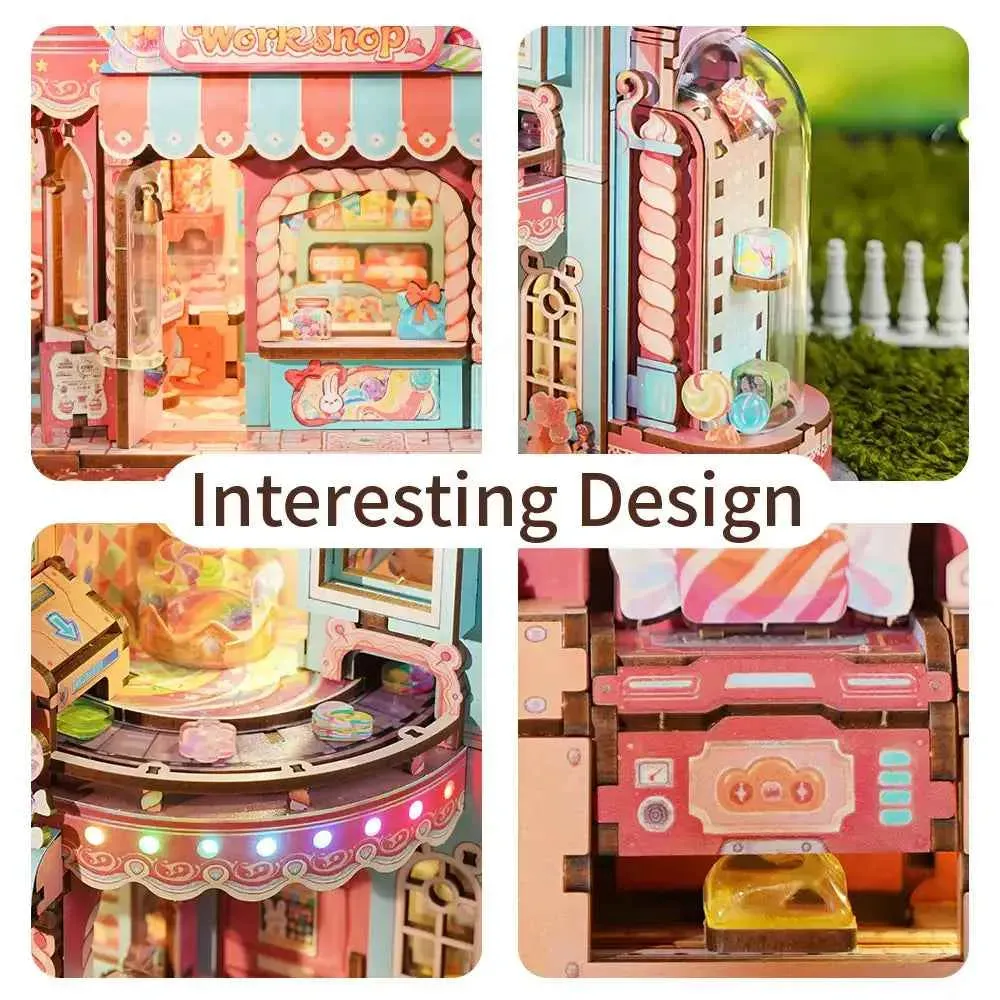 Candy Workshop DIY 3D Puzzle Transmission Model Kit