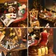 Agence de détectives verts Kit de maison miniature DIY l Kit miniature DIY