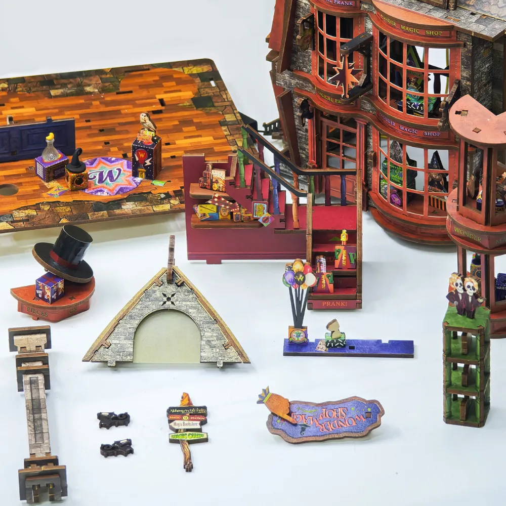 Magic Wonder House DIY Mini House Kit l DIY Miniature Kit 