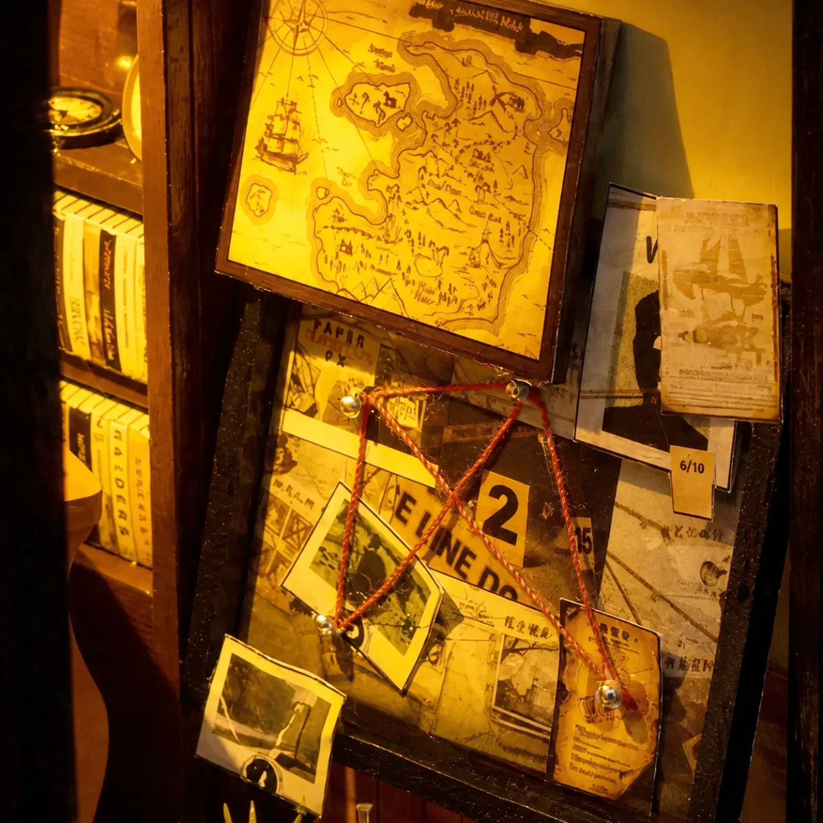 A Caseboard Full of Clues