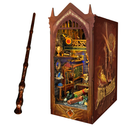 Magic Academy DIY Book Nook Kit-Book Nook World