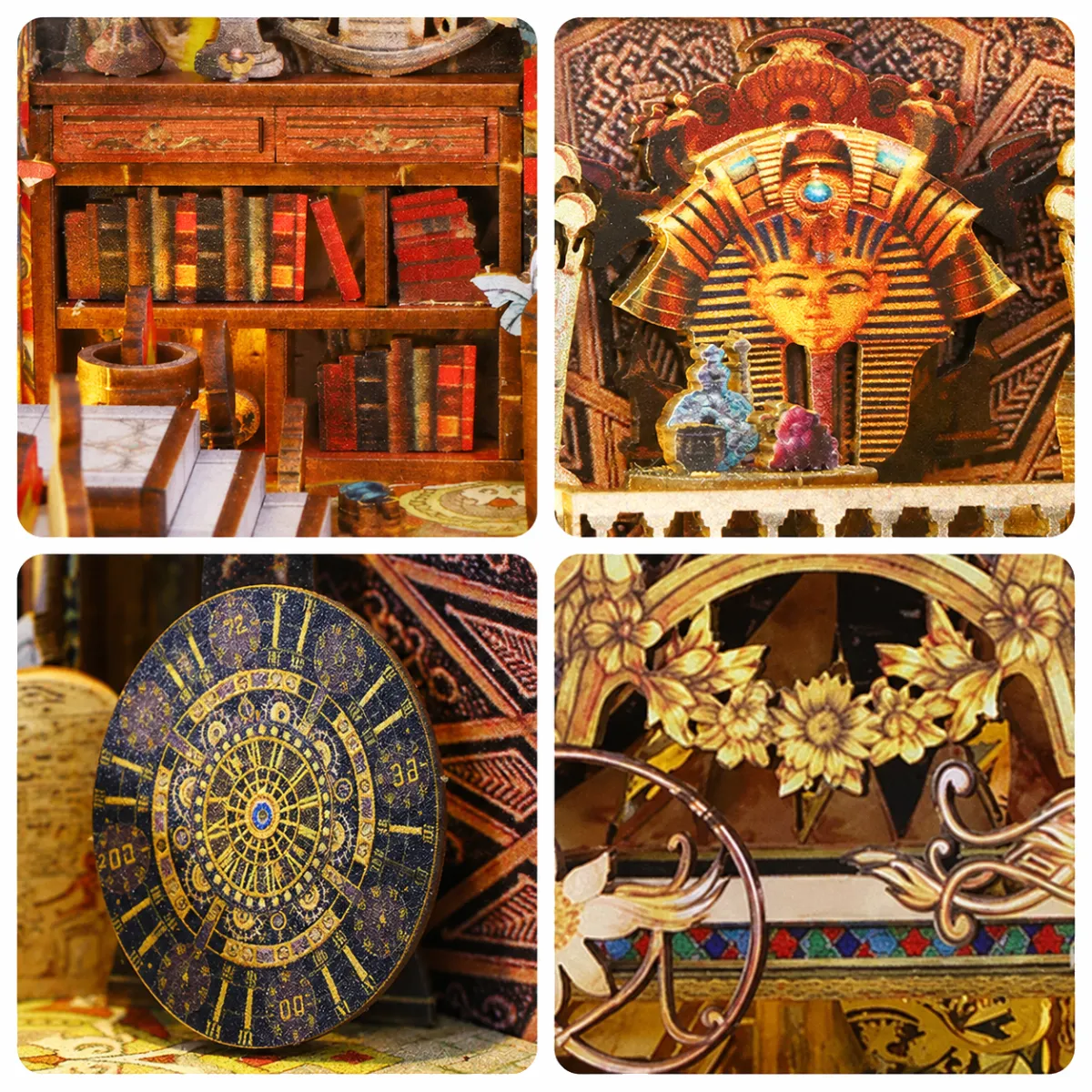 Majestic Egyptian Palace Details