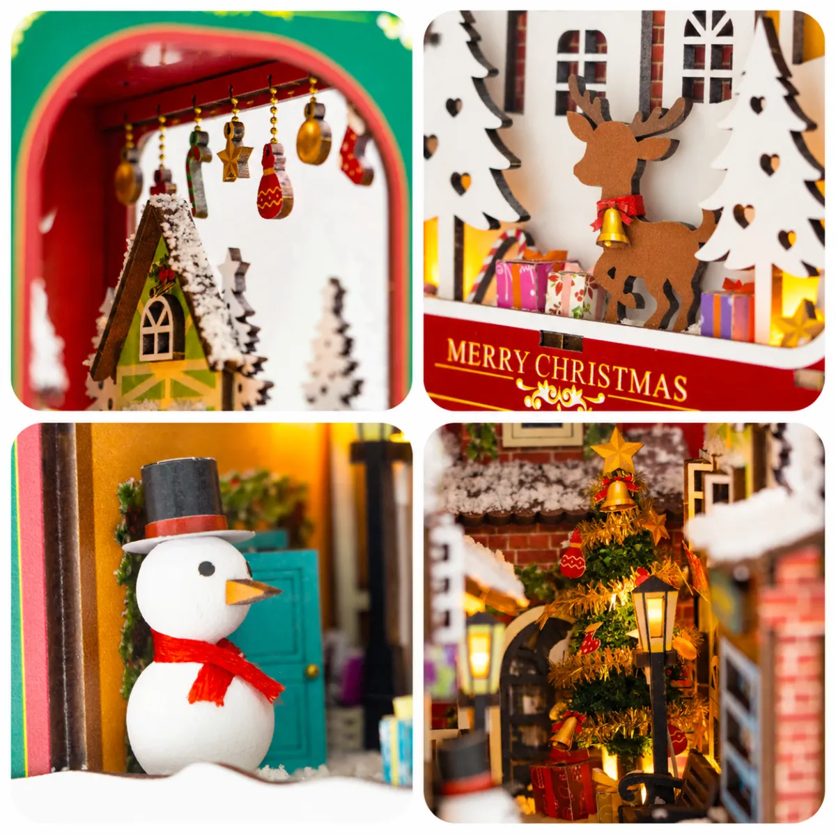 Charming Christmas Village Details