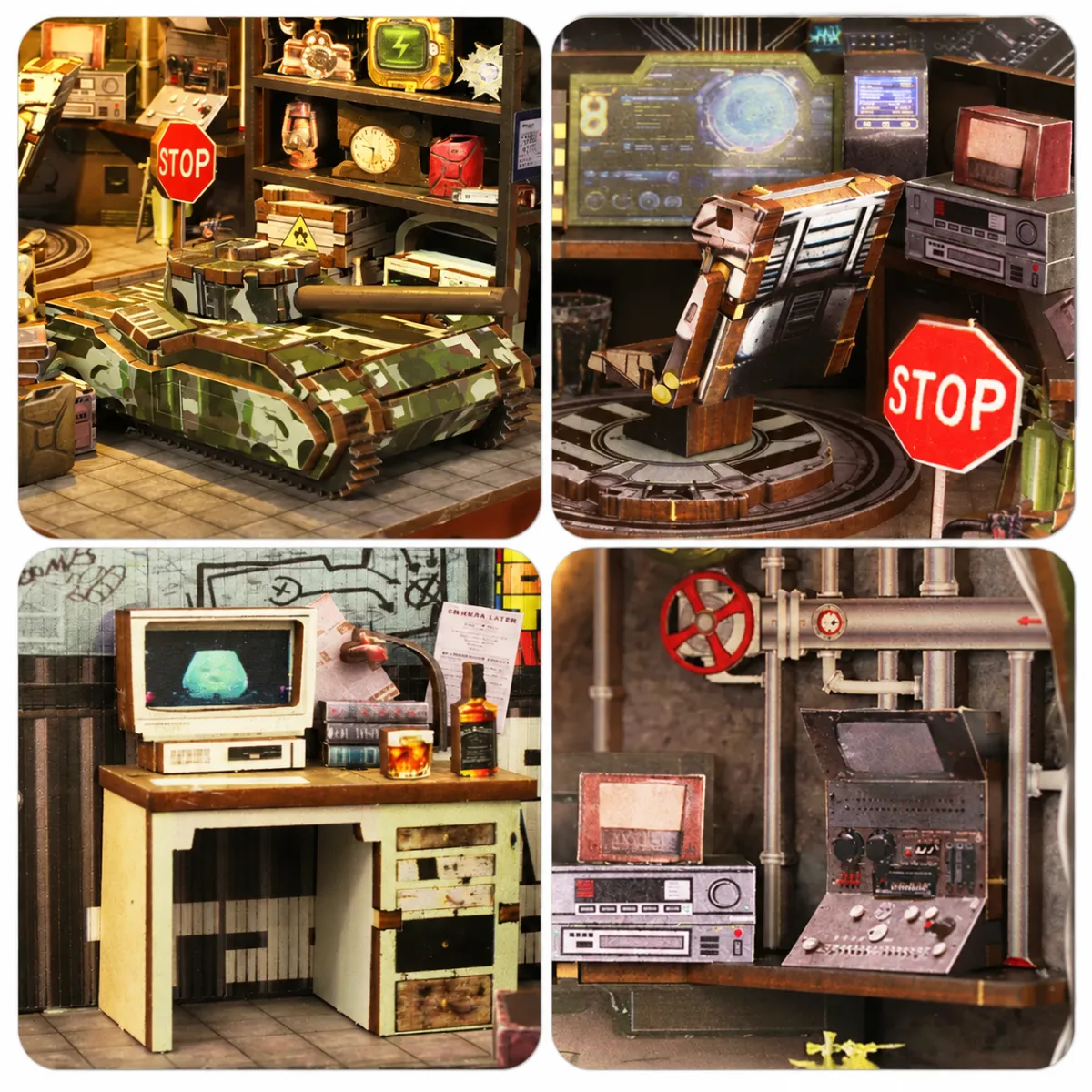Rich Retro-Futuristic Workshop Details