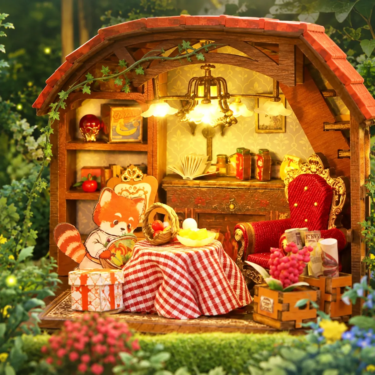 Warm Glowing Rooms
