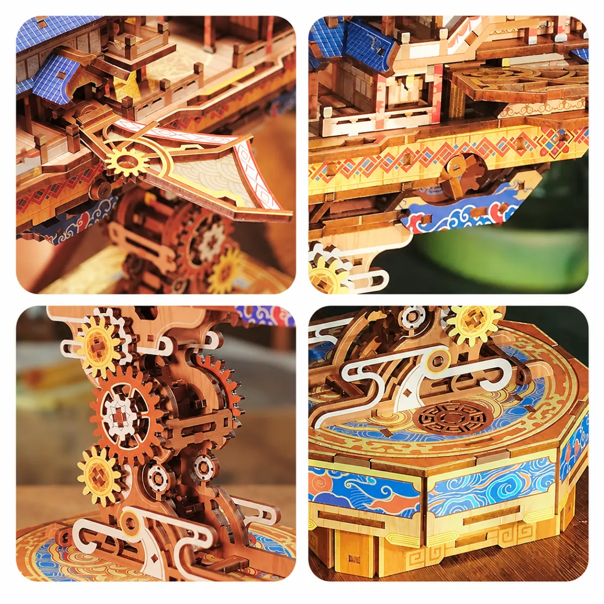 Intricate Mechanical Details