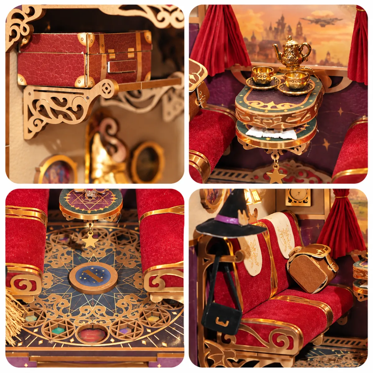 Rich Magical Carriage Details