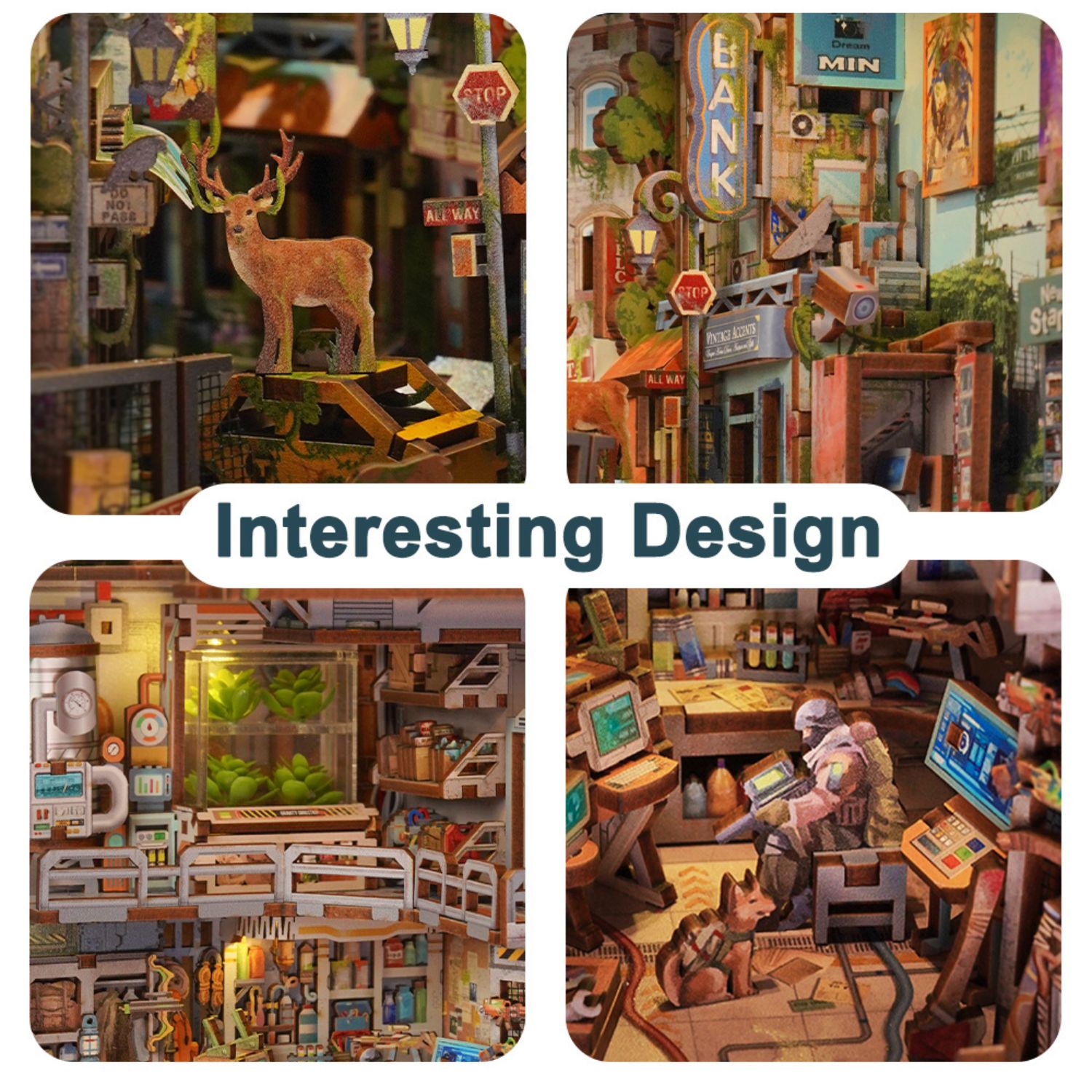 Haven Zero DIY Book Nook Kit-Book Nook World