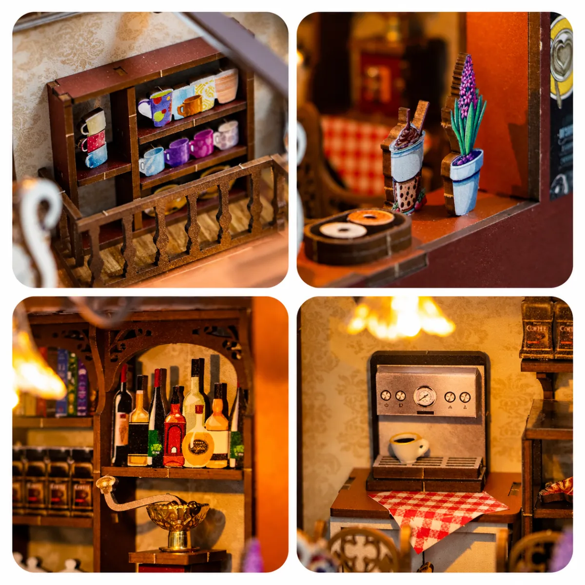 Charmant café & werkplaats details