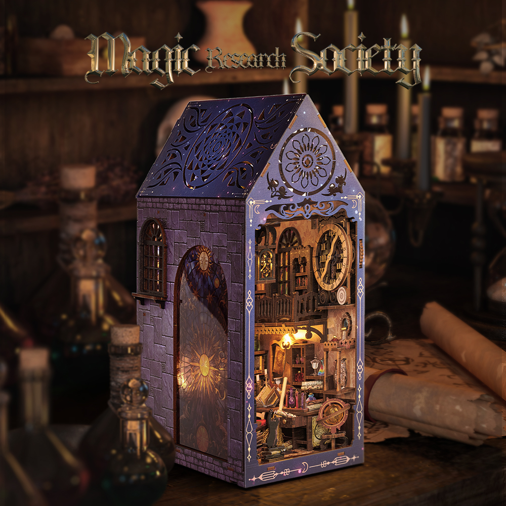 Magic Research Society DIY Book Nook Kit-Book Nook World