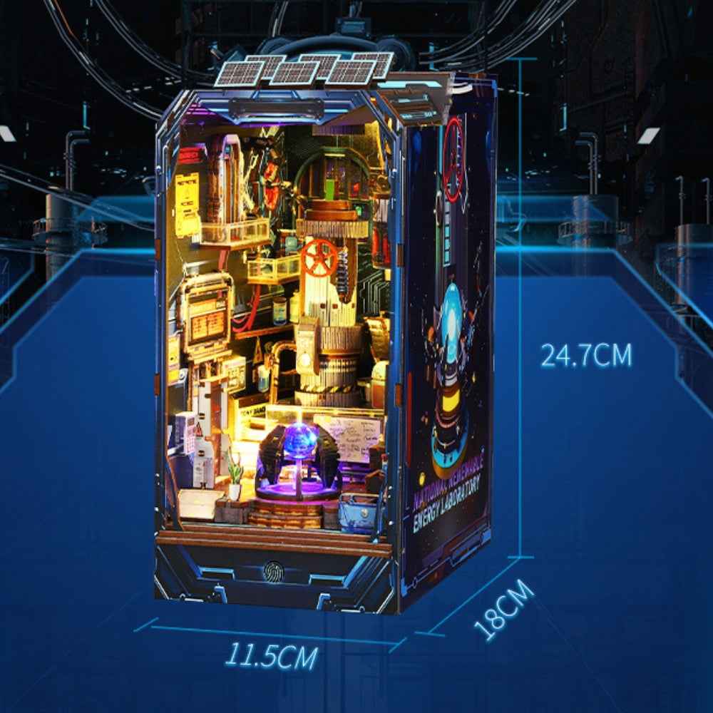 Energy Lab DIY Book Nook Kit-Book Nook World