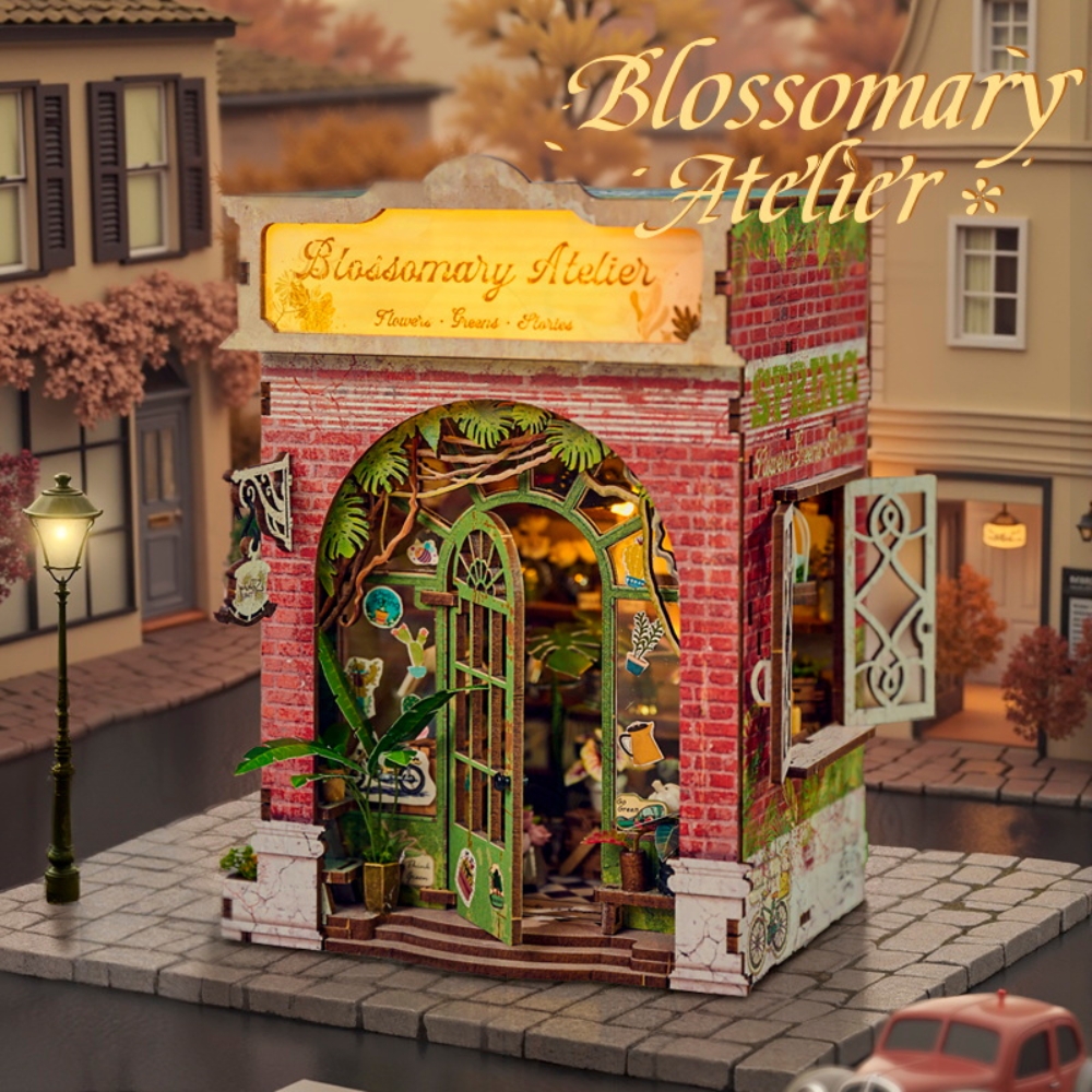 Blossomary Atelier DIY Book Nook Kit-Book Nook World