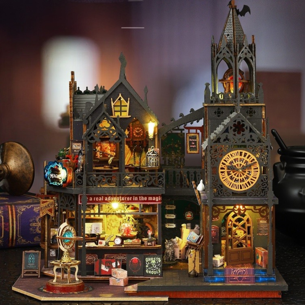Holo Magic City II DIY Mini House Kit｜DIY Miniature Kit-Book Nook World