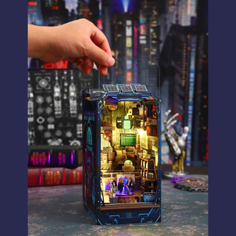 Energy Lab DIY Book Nook Kit-Book Nook World