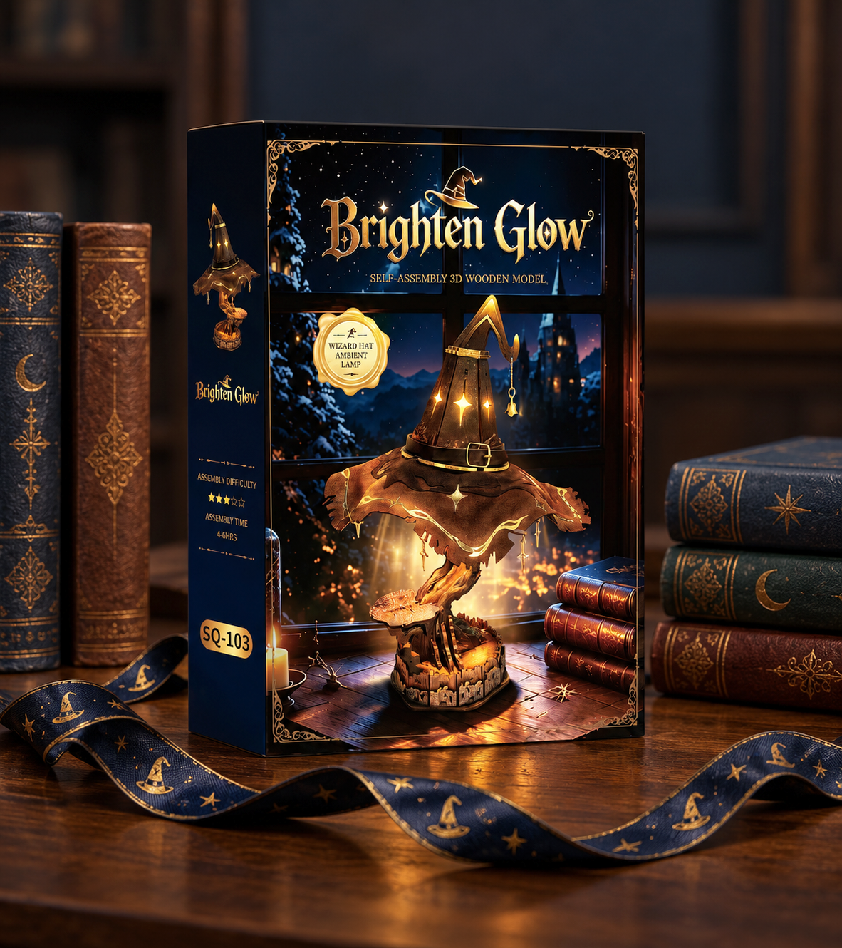 Brighten Glow DIY 3D Wooden Model | DIY Wooden Night Light build detail
