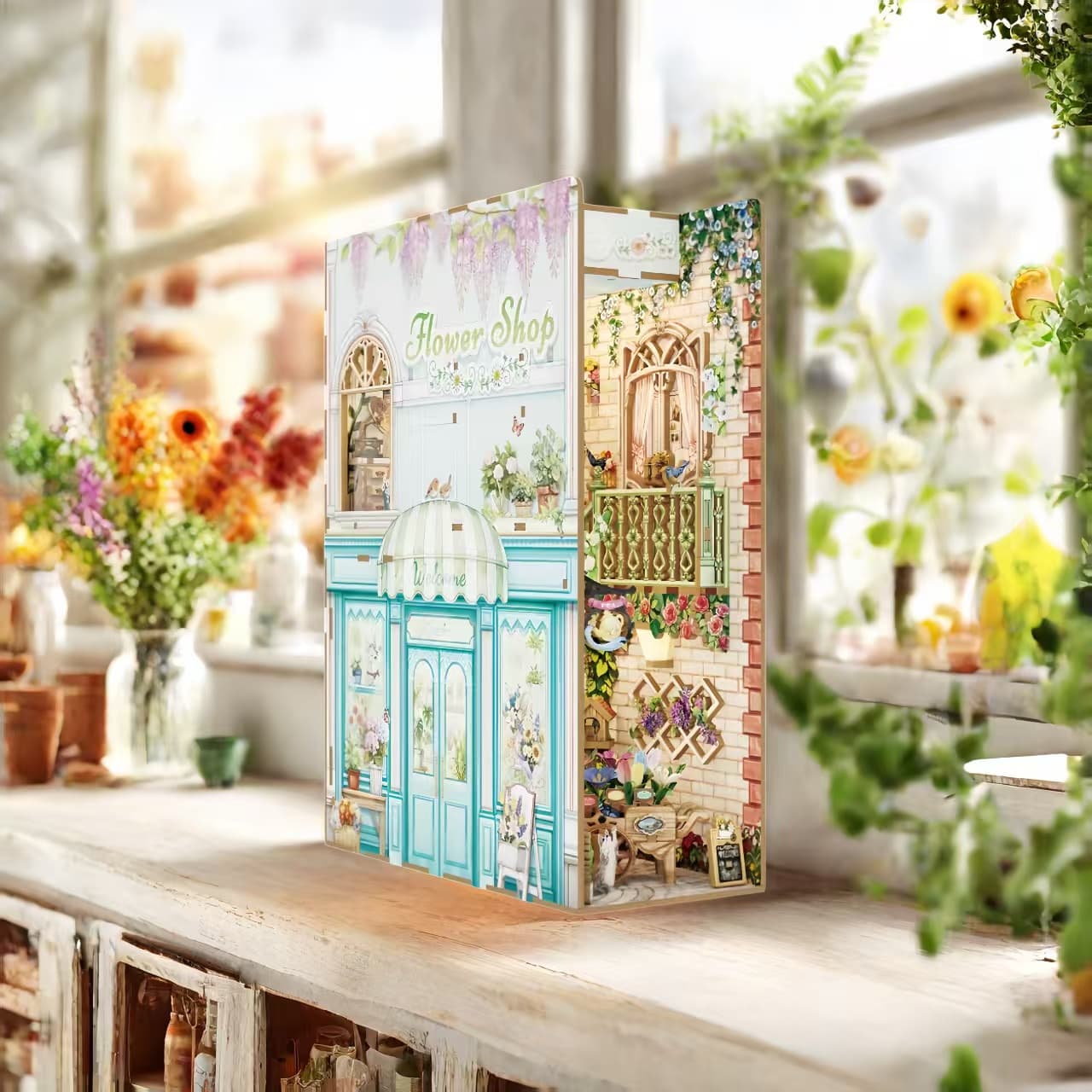 Flower Shop DIY Book Nook Kit