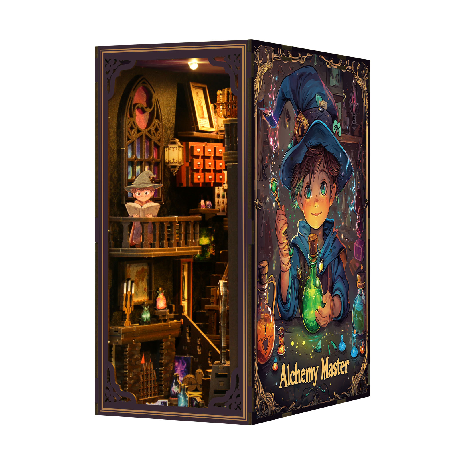 Magic Series: Alchemy Master DIY Book Nook Kit-Book Nook World