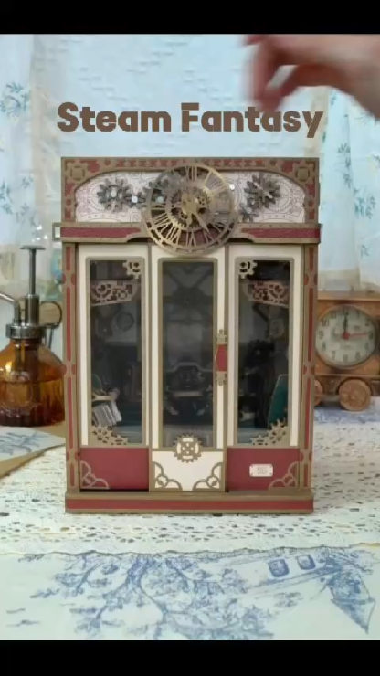 Steam Fantasy DIY Book Nook Kit