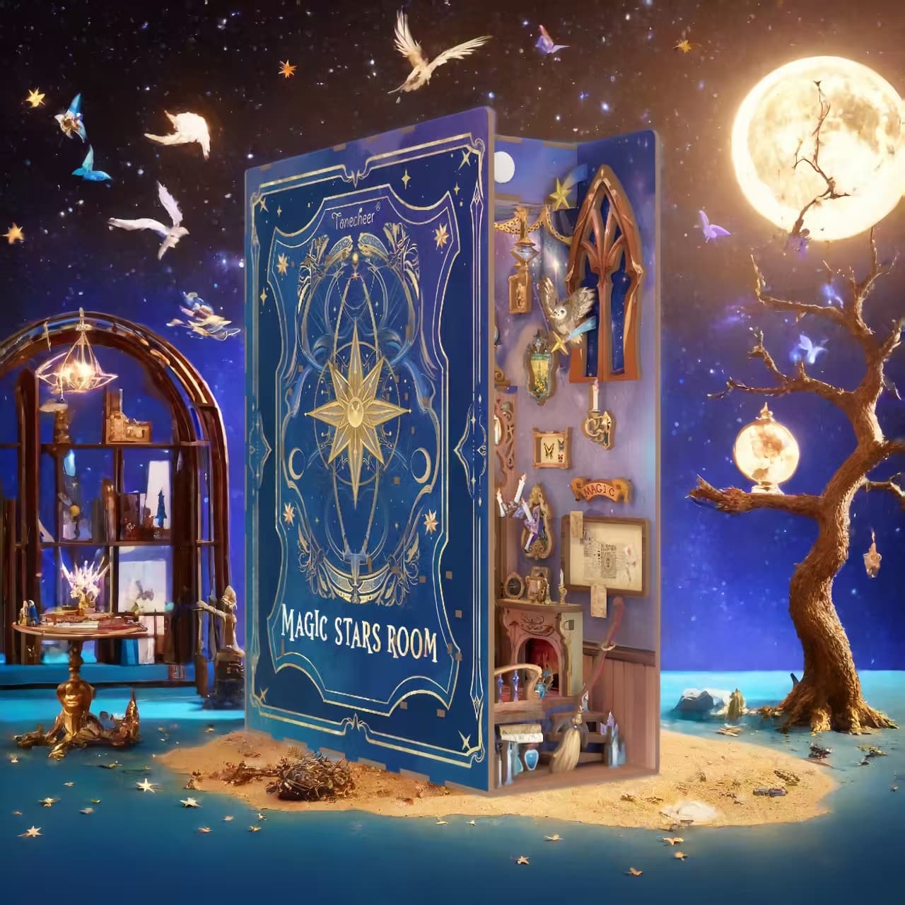 Magic Stars Room DIY Book Nook Kit