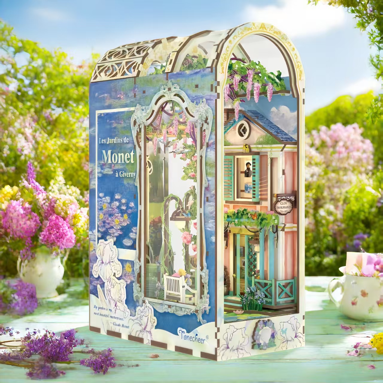 Giverny Garden DIY Book Nook Kit