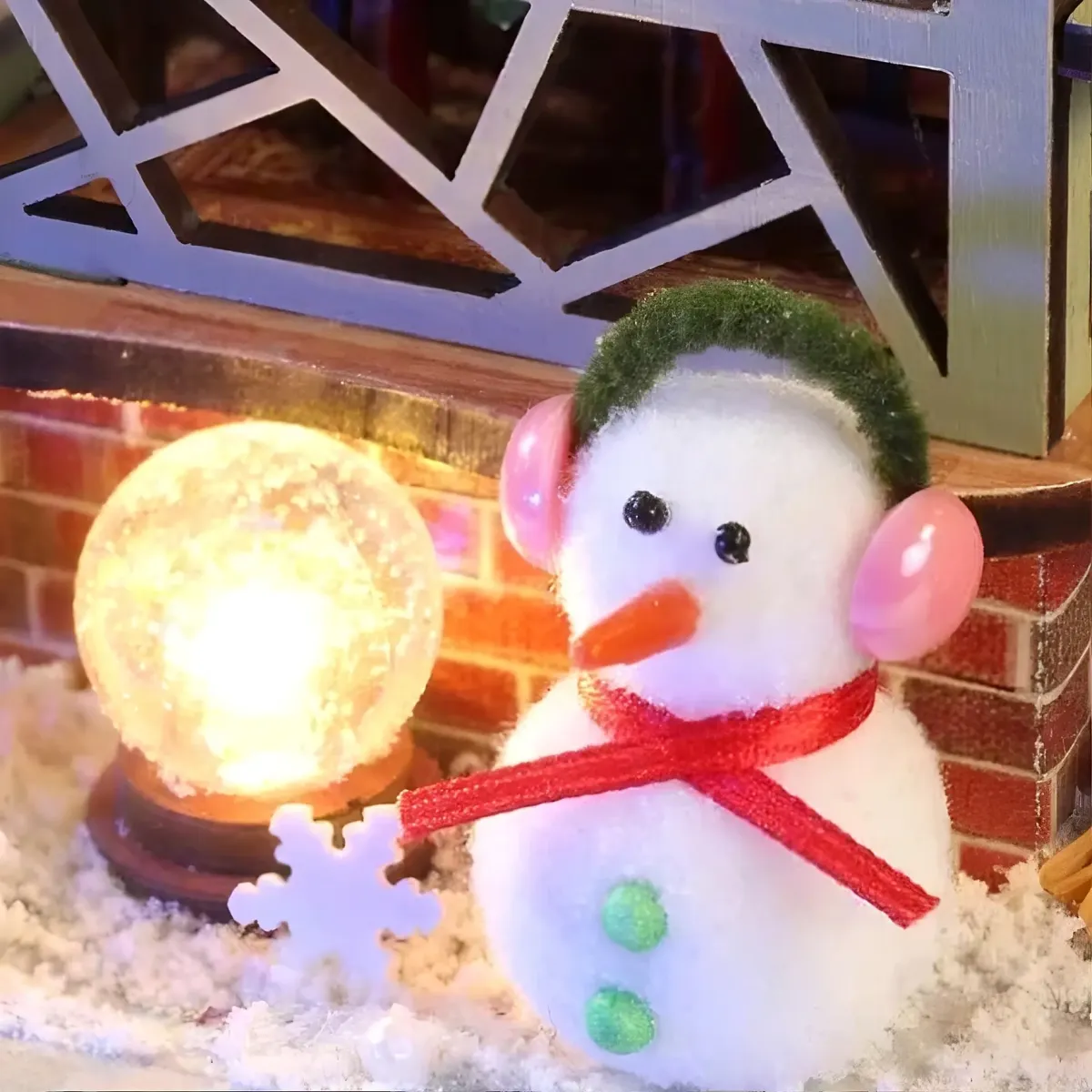 Cute Snowman Festive Ornaments