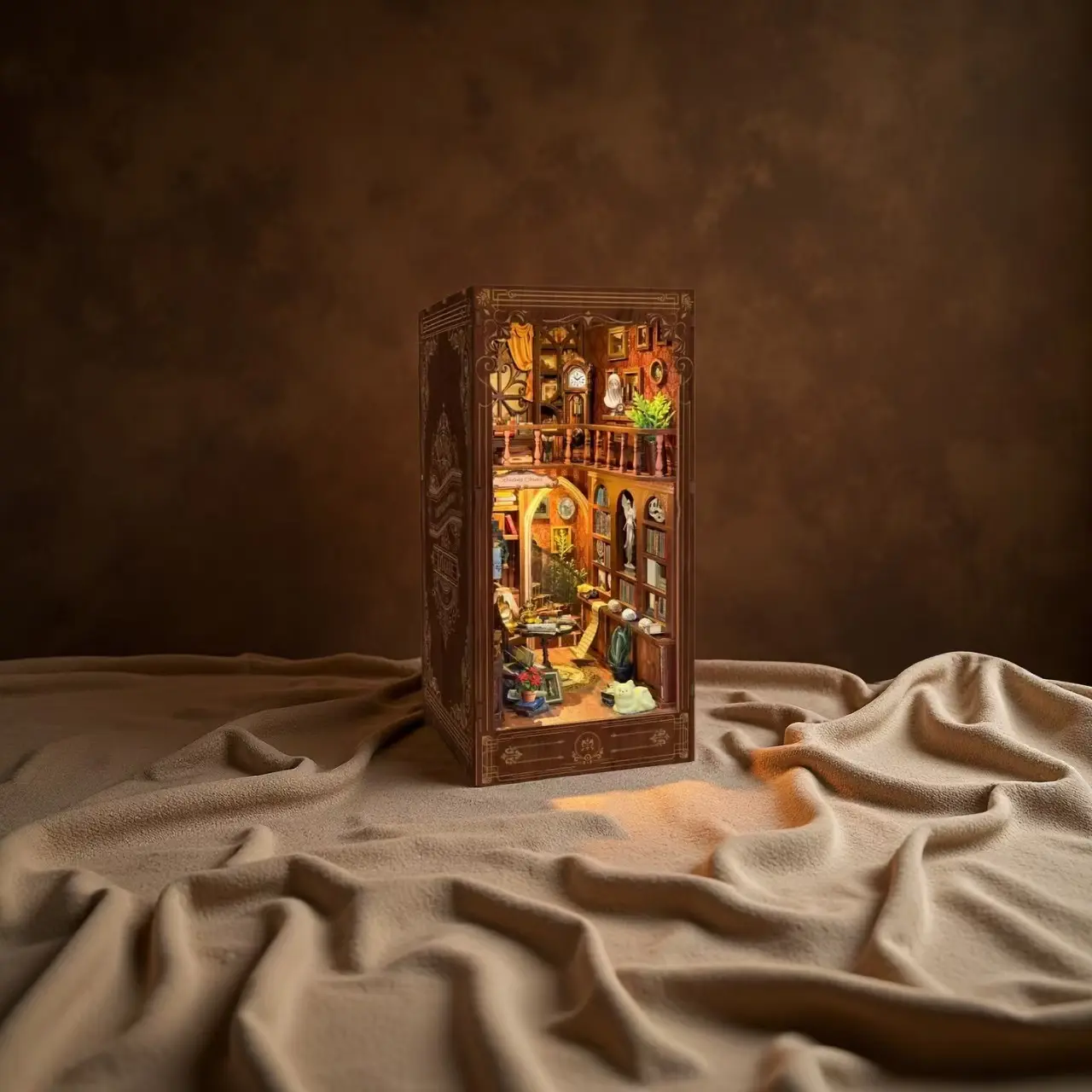 Timeworn Library DIY Book Nook Kit