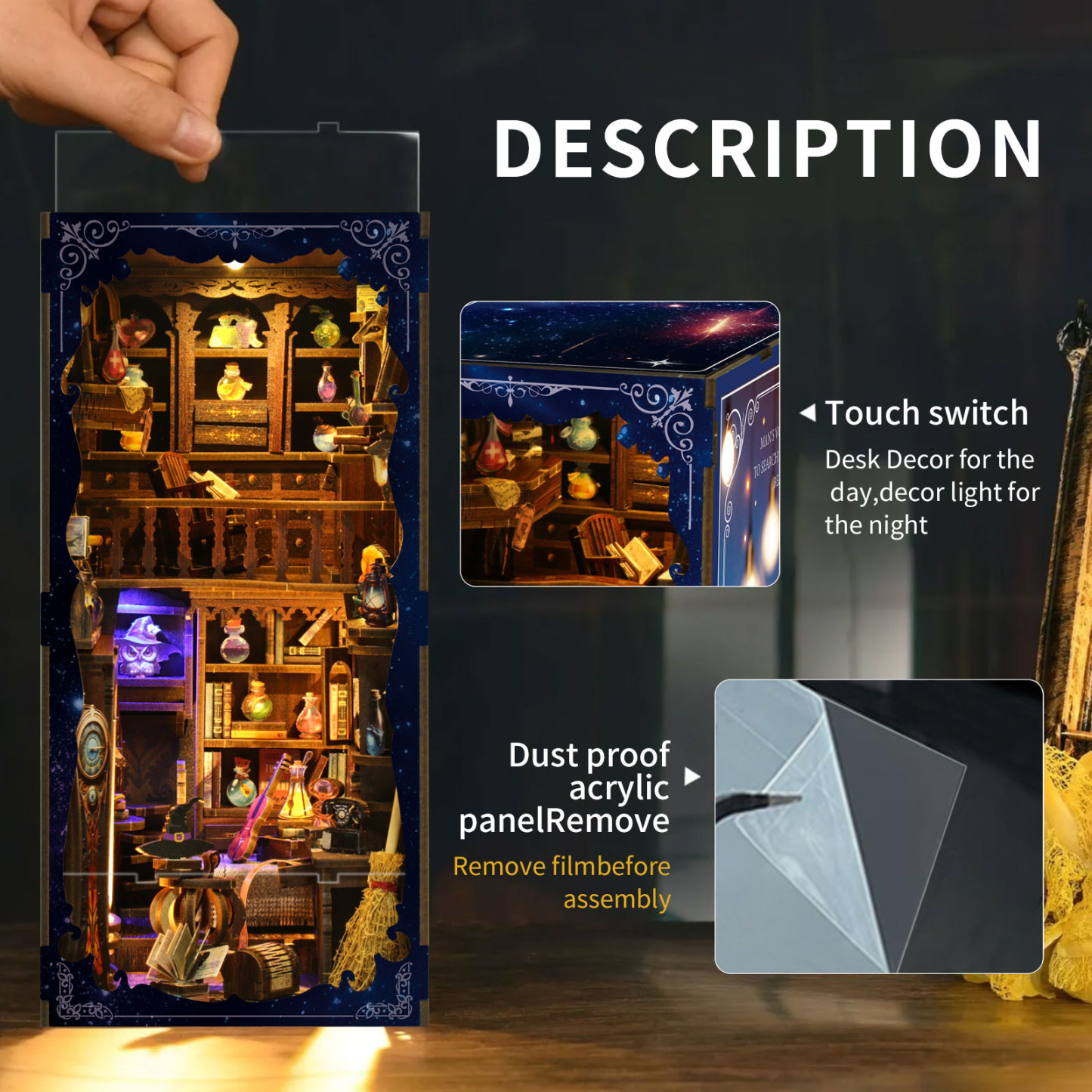 Magic Series: Magic Potion House DIY Book Nook Kit-Book Nook World