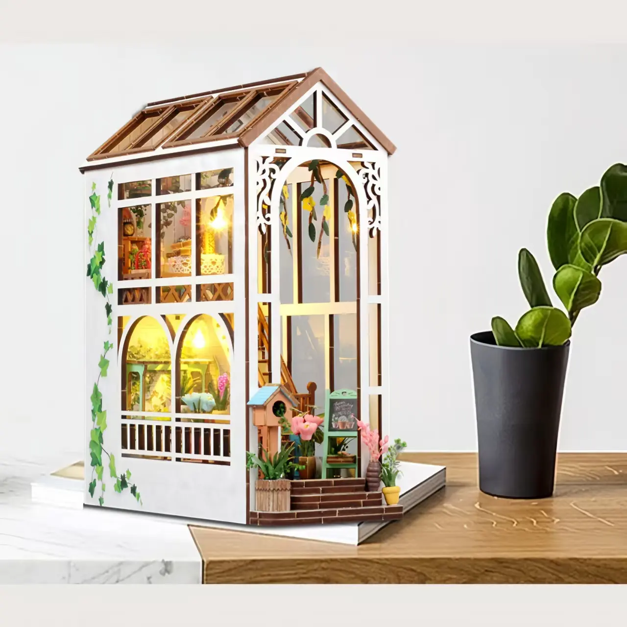 Garden House DIY Book Nook Kit