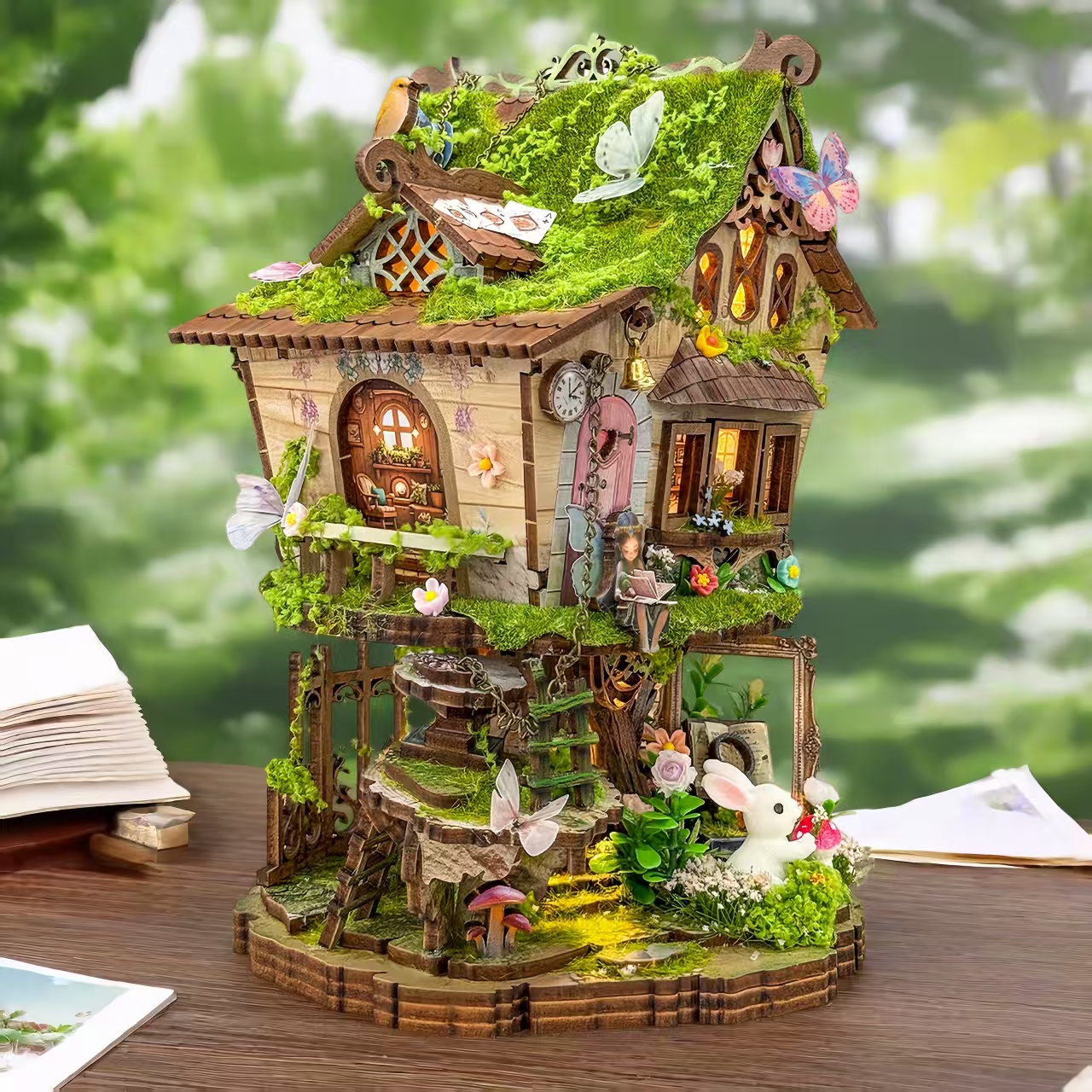 Rowan's Treehouse DIY Book Nook Kit