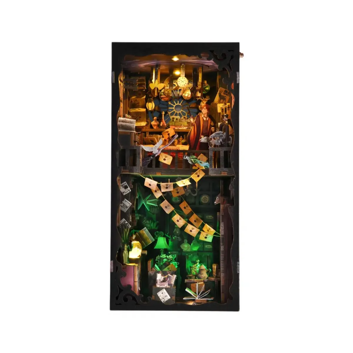 The House of Magic DIY Book Nook Kit build details