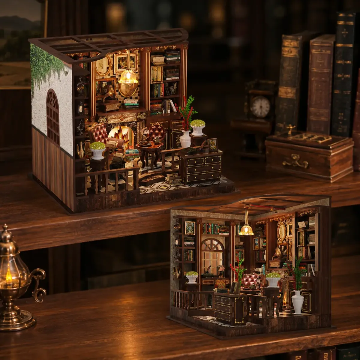 Double-Sided Reading Room Display