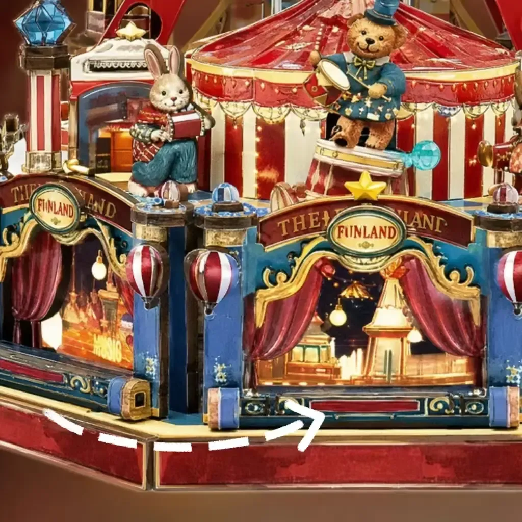 Circling Mini Train