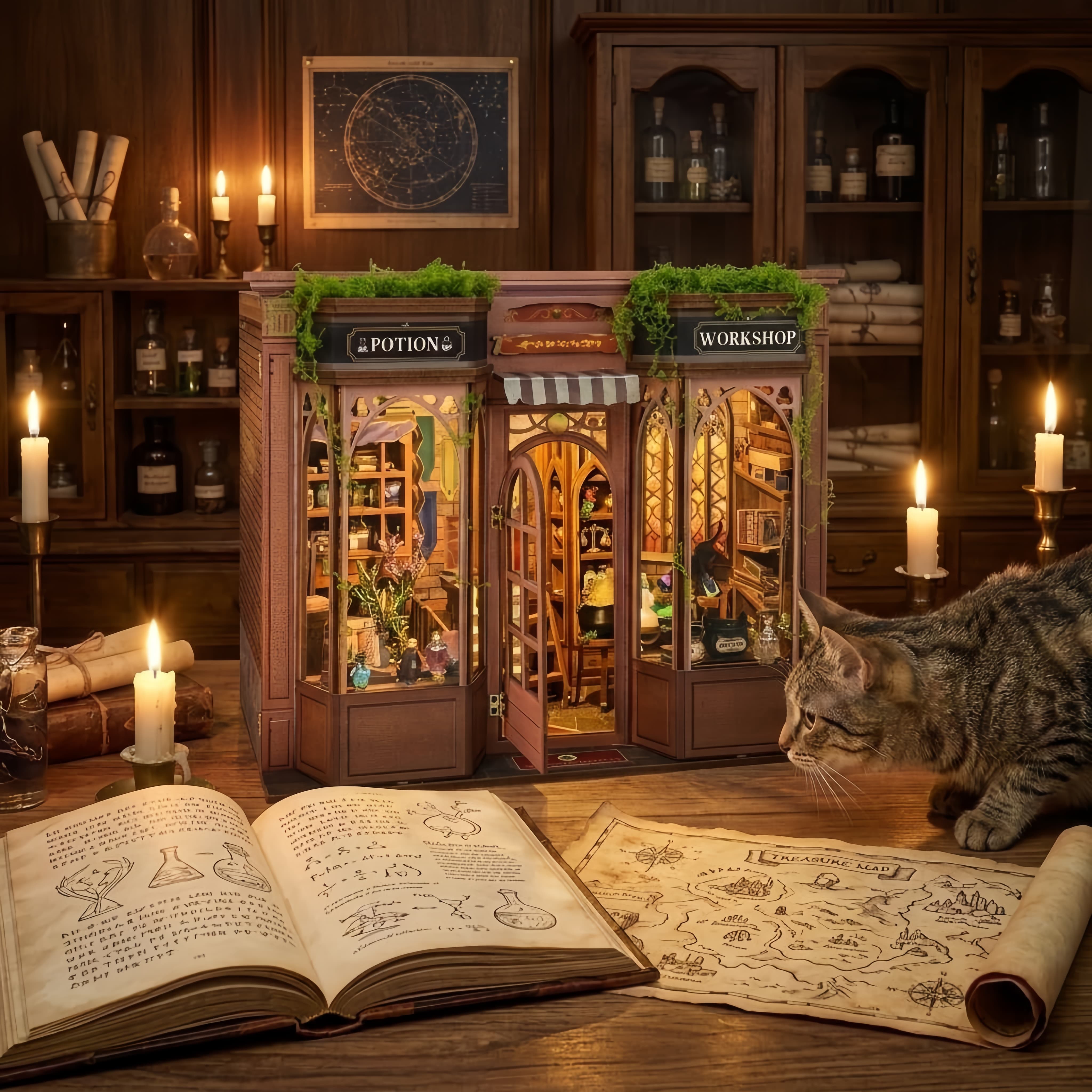 Magic Potion Workshop DIY Miniature