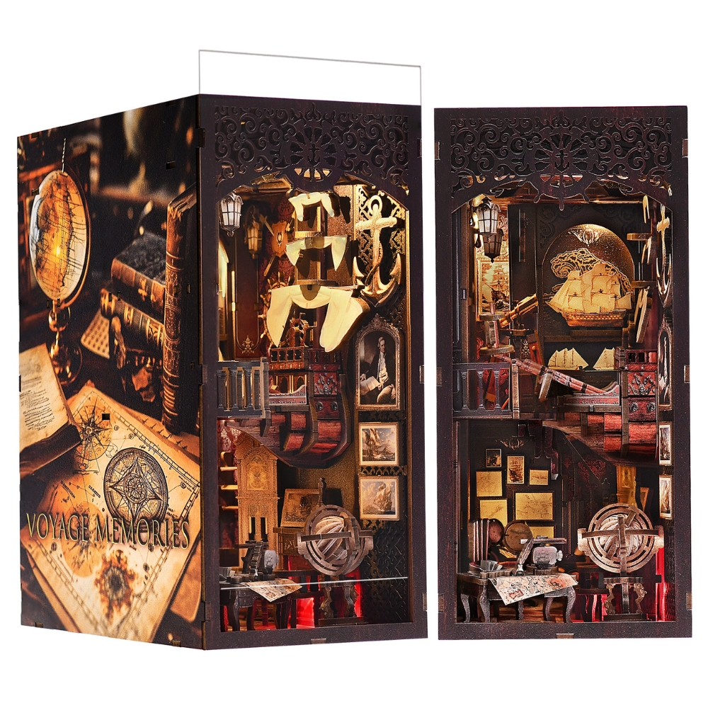 Voyage Memories: The Age Of Sail DIY Book Nook Kit-Book Nook World