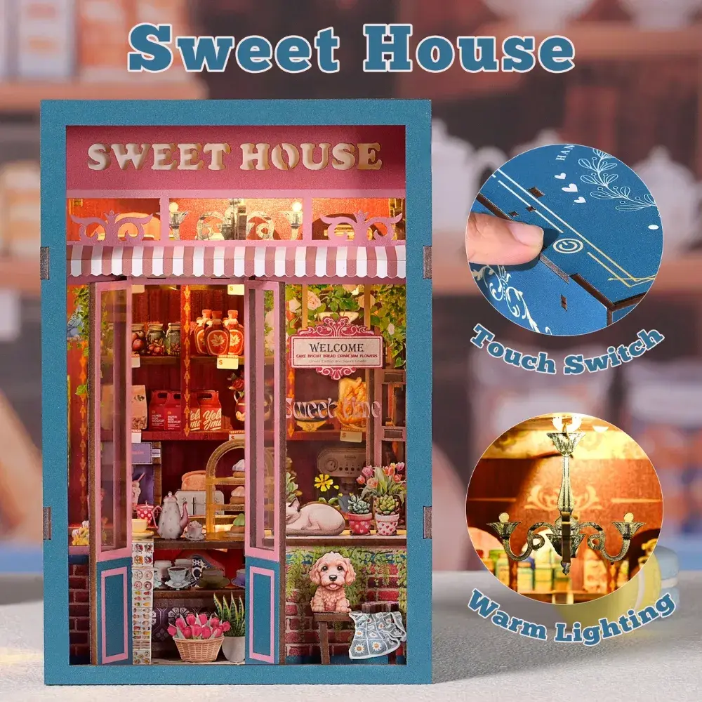 Sweet House DIY Book Nook Kit