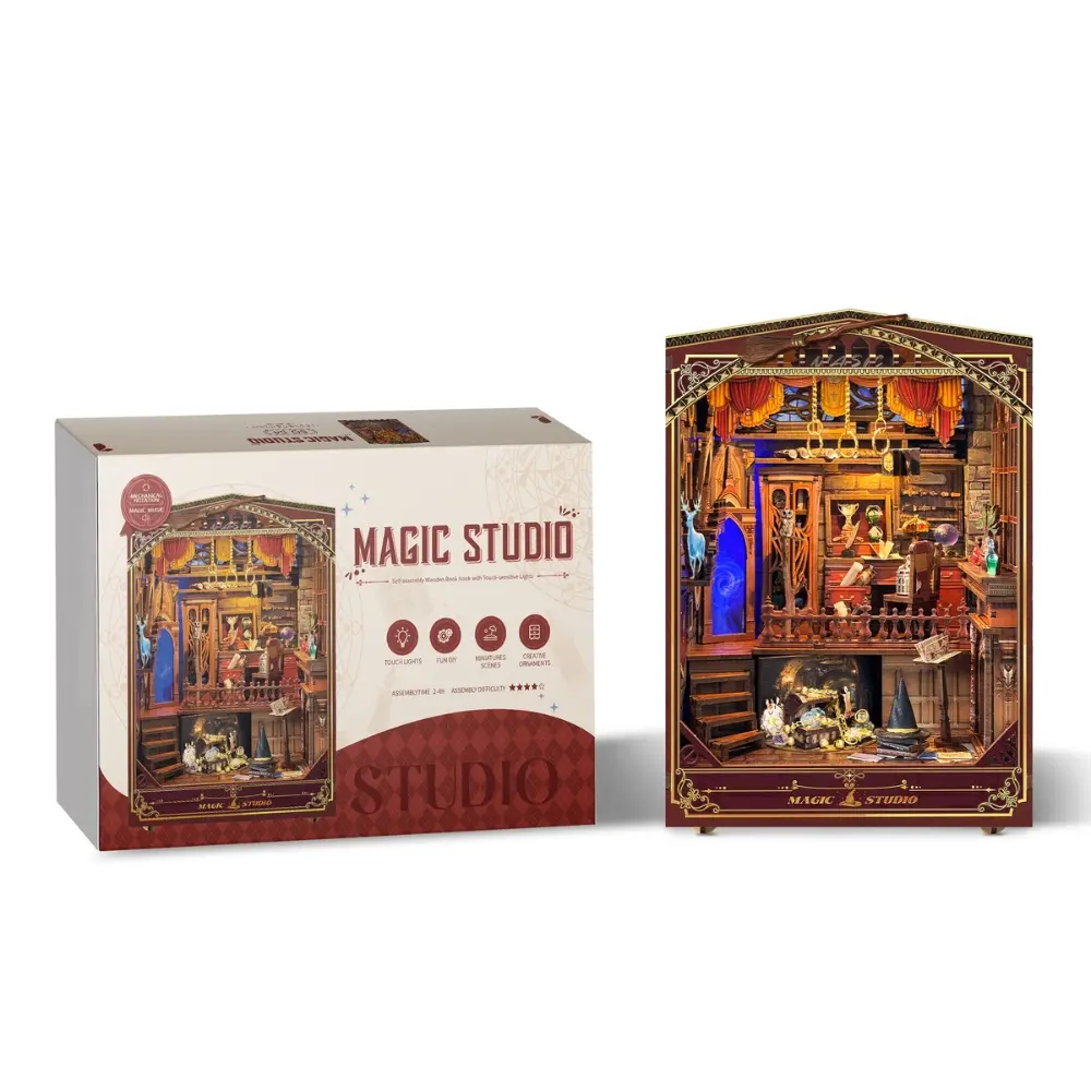 Magic Studio Book Nook Kit (Upgraded Version)