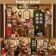 Mail Girt Cottage DIY-Buchnischen-Set