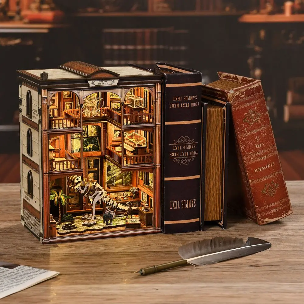 Fossil Museum DIY Book Nook Kit