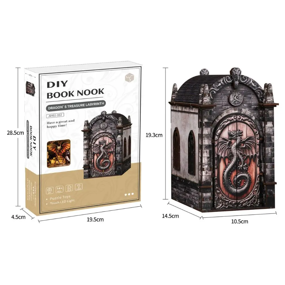 Dragons Treasure Labyrinth DIY Book Nook Kit