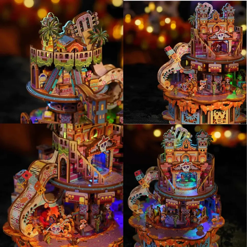 Multi-Level Rotating Scenes