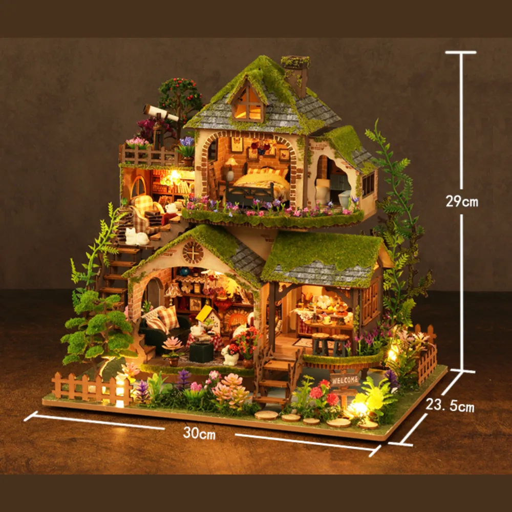 Forest Adventure DIY Mini House Kit l DIY Miniature Kit 